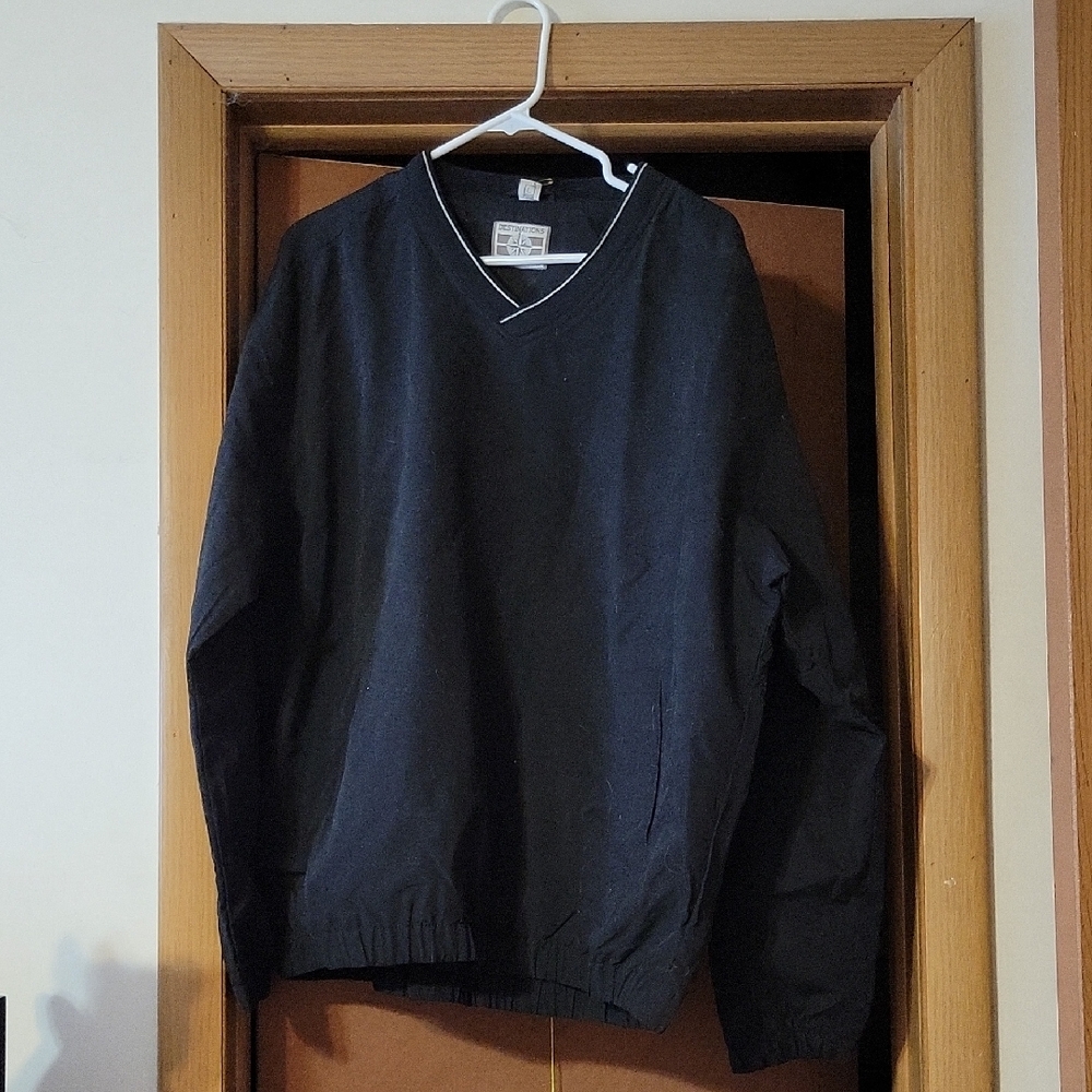 Classic Black V-Neck Sweater for Men